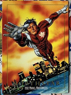 SJ Northstar 69 Skybox Marvel Masterpieces