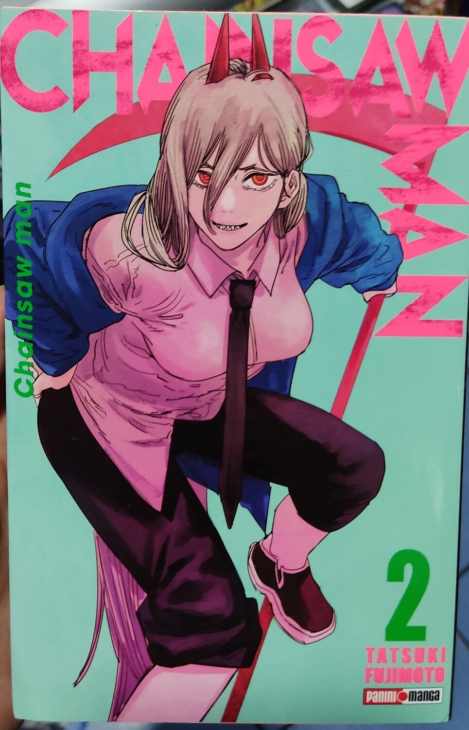 SJ2 Chainsaw Man Manga Volumen 2 Espanol Panini