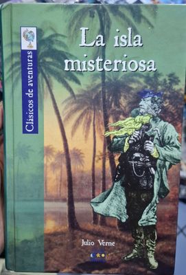 SJ2 La Isla Misteriosa Libro Tapa Dura Julio Verne Estado 5/10