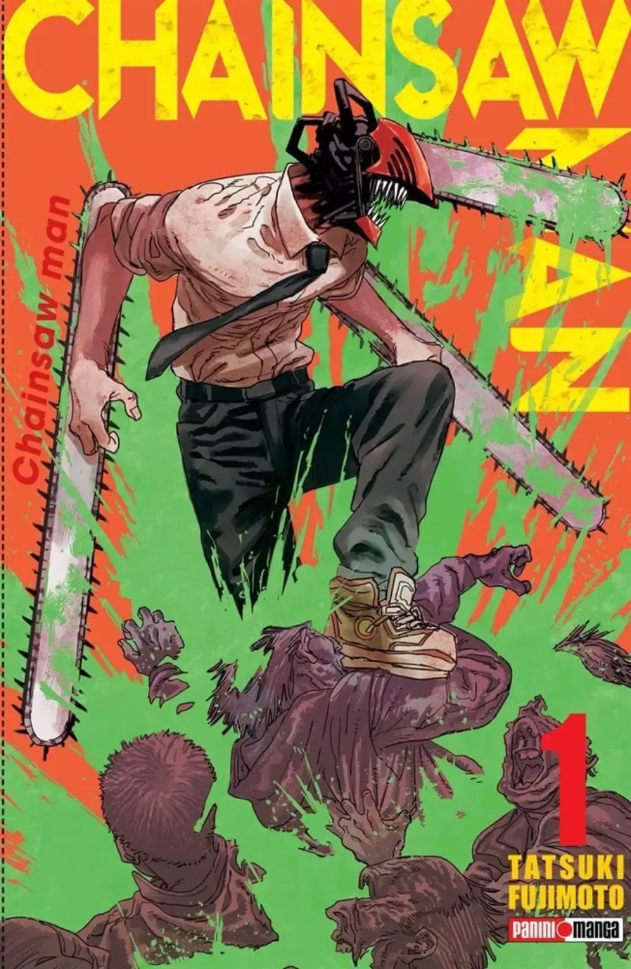 SJ2 Chainsaw Man Manga Volumen 1 Espanol Panini