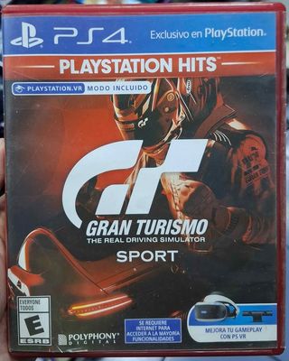SJ1 Gran Turismo Sport Playstation 4 Usado Completo