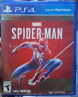SJ1 Spider Man Playstation 4 Usado Completo