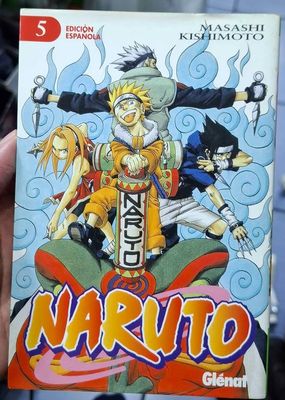 SJ1 Naruto Manga Volumen 5 Español Glenat