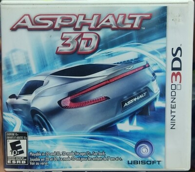 SJ1 Asphalt 3D Nintendo 3DS Usado Completo
