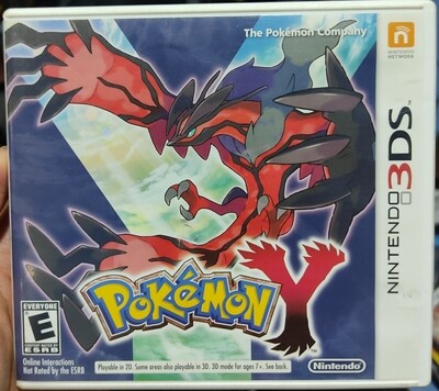 SJ1 Pokemon Y Nintendo 3DS Usado Completo