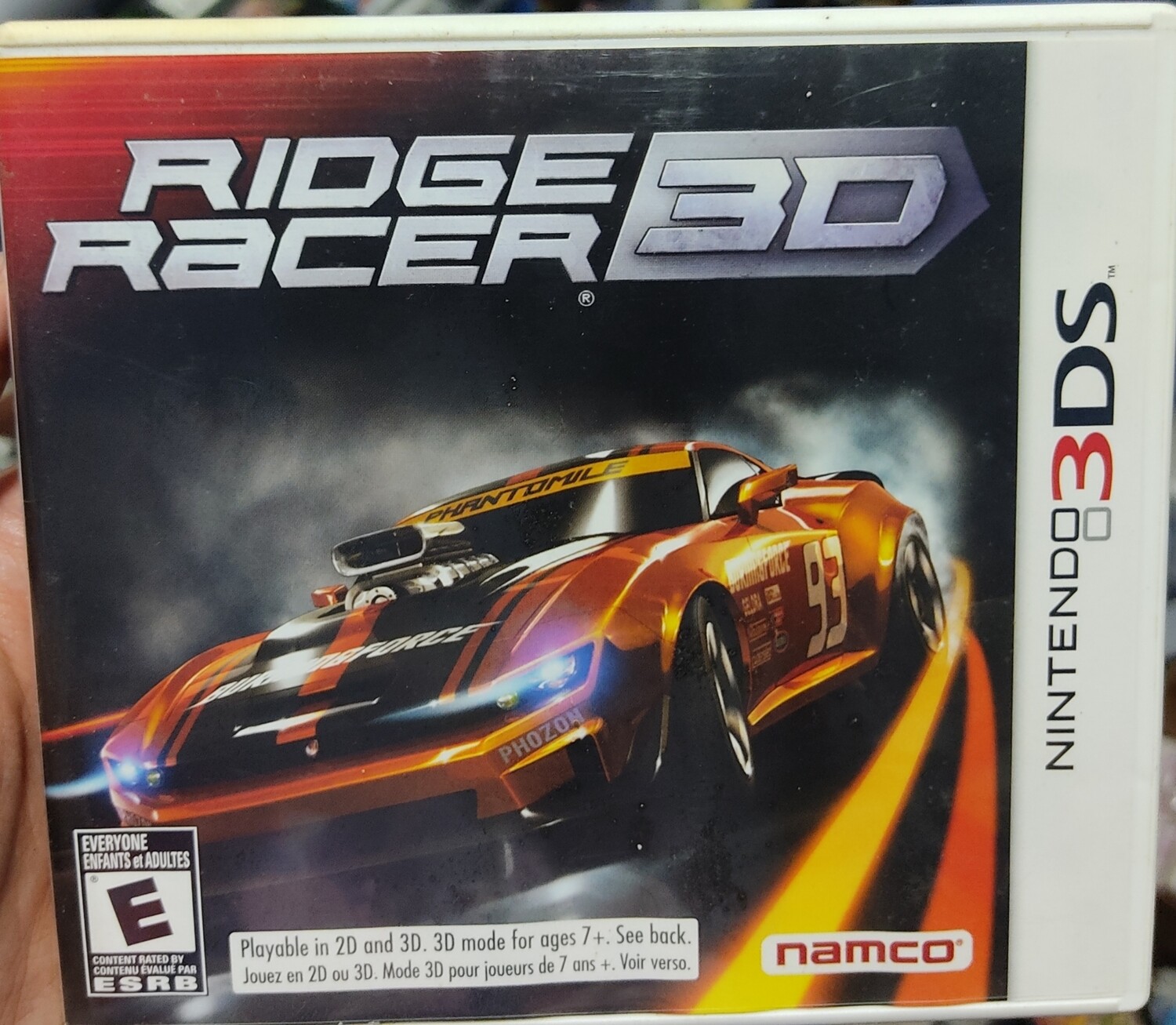 SJ1 Ridge Racer 3D Nintendo 3ds Usado Completo