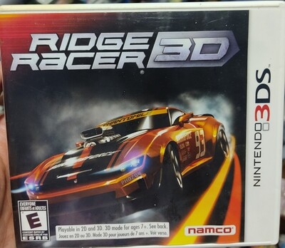 SJ1 Ridge Racer 3D Nintendo 3ds Usado Completo