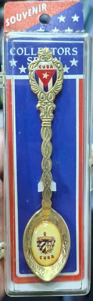 SH1 Cuchara de Coleccion Cuba Souvenir