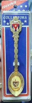 SH1 Cuchara de Coleccion Cuba Souvenir