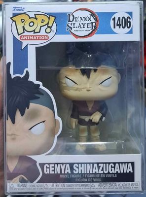 SJ4 Genya Shinazugawa Figura Funko Pop 1406 Demon Slayer