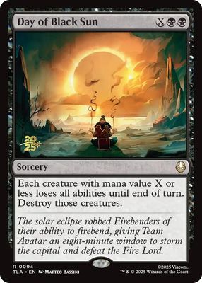 SJ Day of Black Sun - Prerelease Cards (PRE) Prerelease Cards Foil *Espanol*