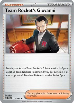 SJ Team Rocket's Giovanni - SV10: Destined Rivals (DRI) SV10: Destined Rivals