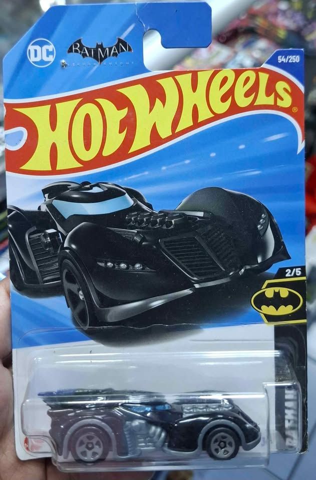 SJ1 Batimovil Batman Arkham Asylum Batmobile Hot Wheels