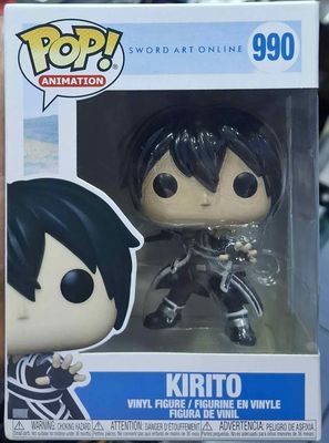 SJ3 Kirito Figura Funko Pop 990 Sword Art Online Figura