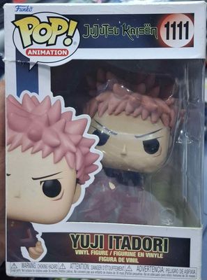SJ1 Yuji Itadori Figura Funko Pop Jujutsu Kaisen Figura *Caja Dañada*