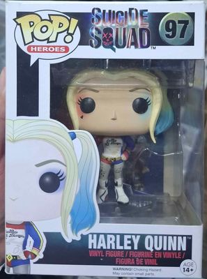 SJ3 Harley Quinn Figura Funko Pop 97 Suicide Squad