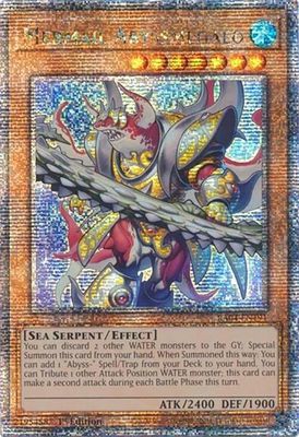 SJ Mermail Abyssmegalo (Quarter Century Secret Rare) - Quarter Century Stampede (RA04) Quarter Century Stampede