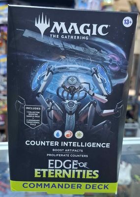 SJ1 Counter Intelligence Commander Deck Edge of Eternities Magic The Gathering Nuevo