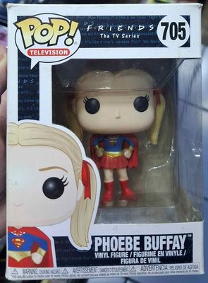 SJ1 Phoebe Buffay Figura Funko Pop 705 Friends Figura Supergirl *Caja Dañada*
