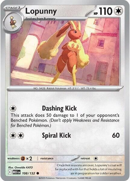 SJ Lopunny - ME01: Mega Evolution (MEG) ME01: Mega Evolution