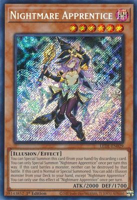 SJ Nightmare Apprentice - Legacy of Destruction (LEDE) Legacy of Destruction Secret Rare