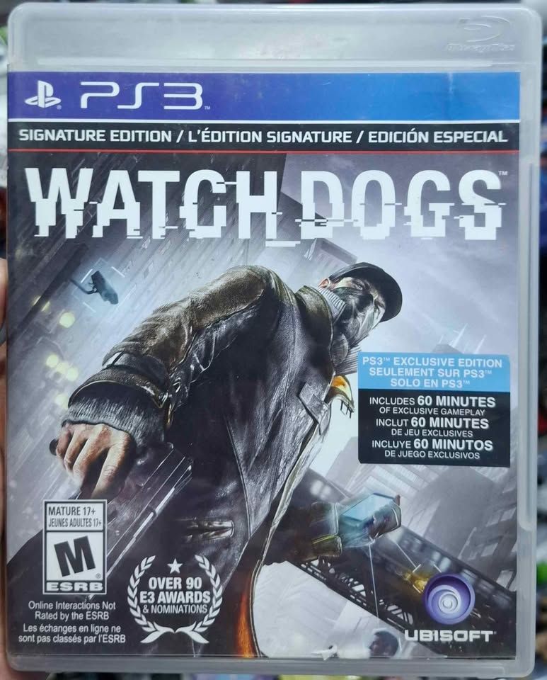 SJ2 Watch Dogs Playstation 3 Usado Completo