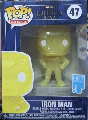 SJ2 Iron Man Figura Funko Pop 47 Art Pop Infinity Saga