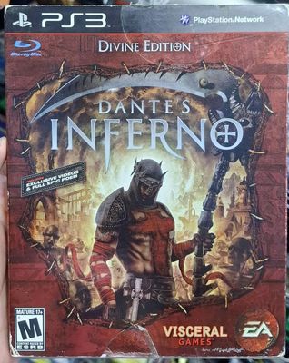 SJ2 Dantes Inferno Divine Edition Playstation 3 Usado Completo