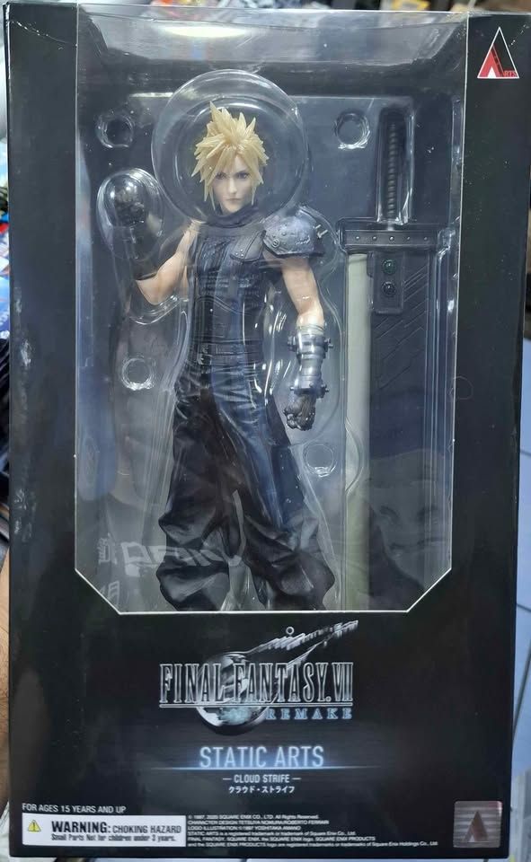 SJ1 Cloud Figura Final Fantasy VII Remake Static Arts