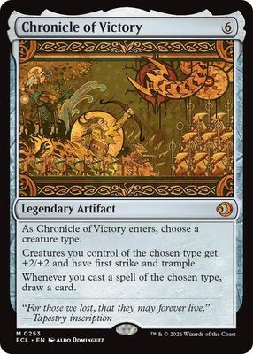 SJF Chronicle of Victory - Lorwyn Eclipsed (ECL) Lorwyn Eclipsed Foil
