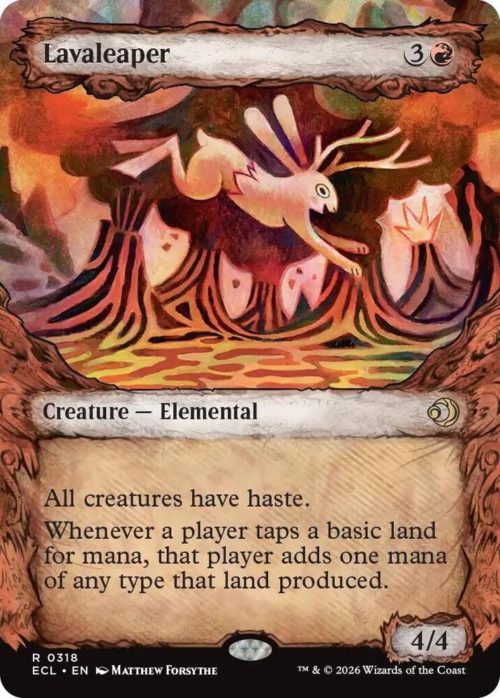 SJF Lavaleaper (Showcase) - Lorwyn Eclipsed (ECL) Lorwyn Eclipsed