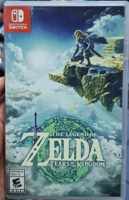 SJ1 The Legend of Zelda Tears of The Kingdom Nintendo Switch Usado Completo