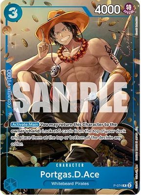 SJF Portgas.D.Ace (Tin Pack Set Vol. 2) - One Piece Promotion Cards (OP-PR) One Piece Promotion Cards Foil