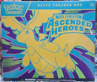 SJ Ascended Heroes Elite Trainer Box Nuevo Sellado