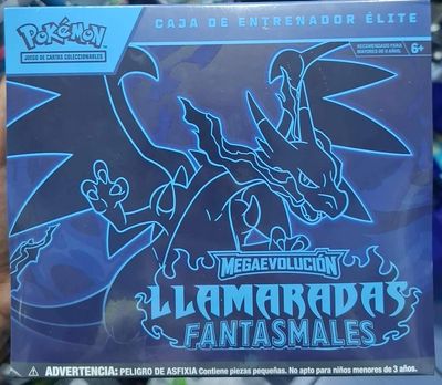SJ Phantasmal Flames Elite Trainer Box Nueva Sellada Español Pokemon TCG