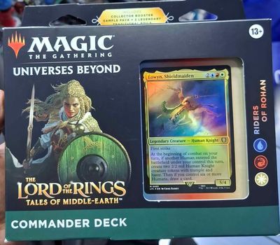 SJ Riders of Rohan Commander Deck Magic The Lord of The Rings Nuevo Sellado
