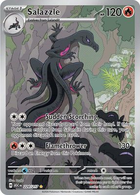 SJF Salazzle - 224/217 - ME: Ascended Heroes (ASC) ME: Ascended Heroes