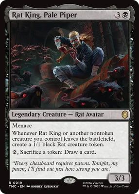 SJ Rat King, Pale Piper - Commander: Teenage Mutant Ninja Turtles (TMC) Commander: Teenage Mutant Ninja Turtles