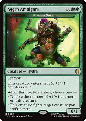 SJ Aggro Amalgam - Voracious Hydra - Commander: Teenage Mutant Ninja Turtles (TMC) Commander: Teenage Mutant Ninja Turtles