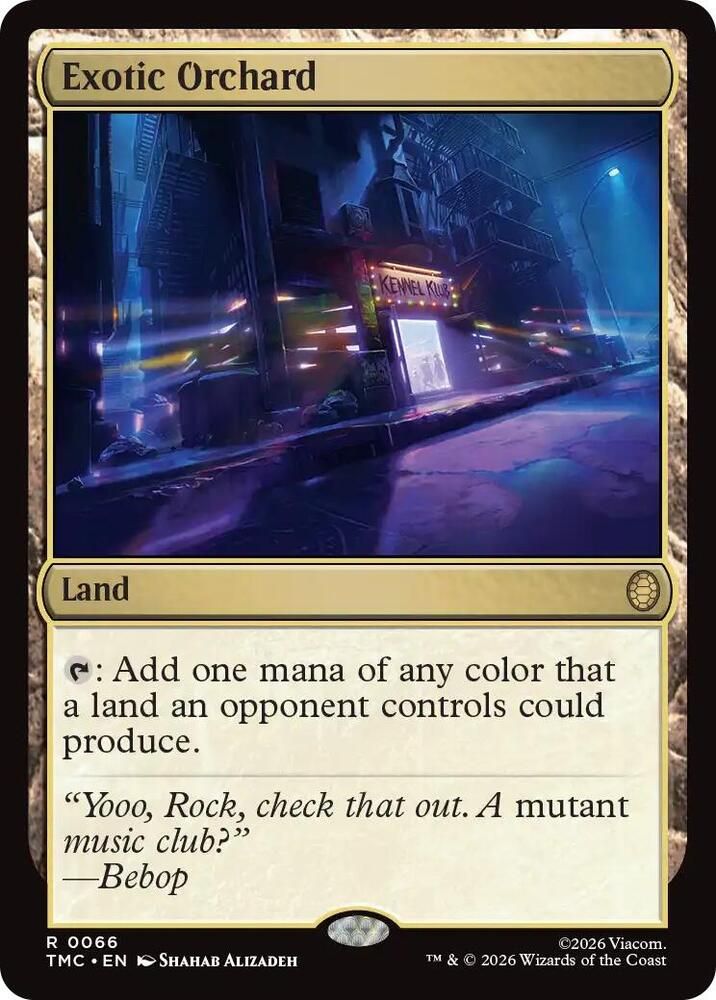 SJ Exotic Orchard - Commander: Teenage Mutant Ninja Turtles (TMC) Commander: Teenage Mutant Ninja Turtles
