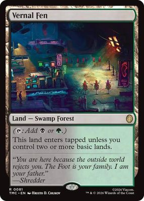 SJF Vernal Fen - Commander: Teenage Mutant Ninja Turtles (TMC) Commander: Teenage Mutant Ninja Turtles