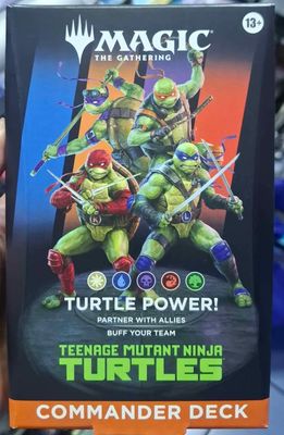 SJ Tortugas Ninja Commander Deck Magic The Gathering 