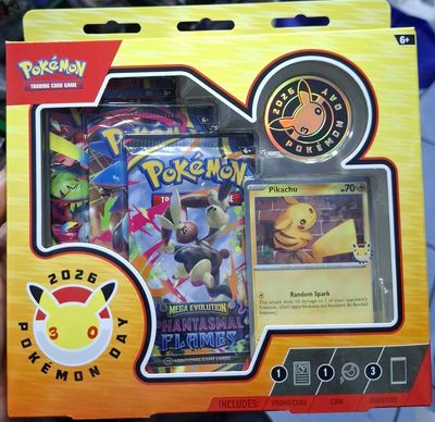 SJ Pokemon Day 2026 Pack Nuevo Sellado Pokemon TCG