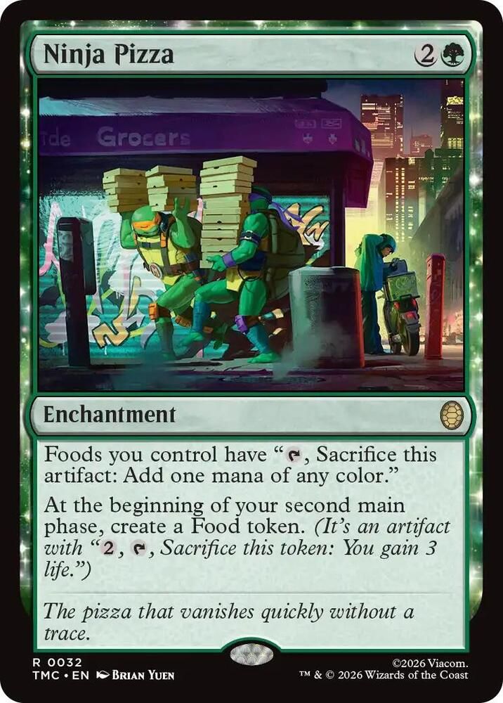 SJF Ninja Pizza - Commander: Teenage Mutant Ninja Turtles (TMC) Commander: Teenage Mutant Ninja Turtles