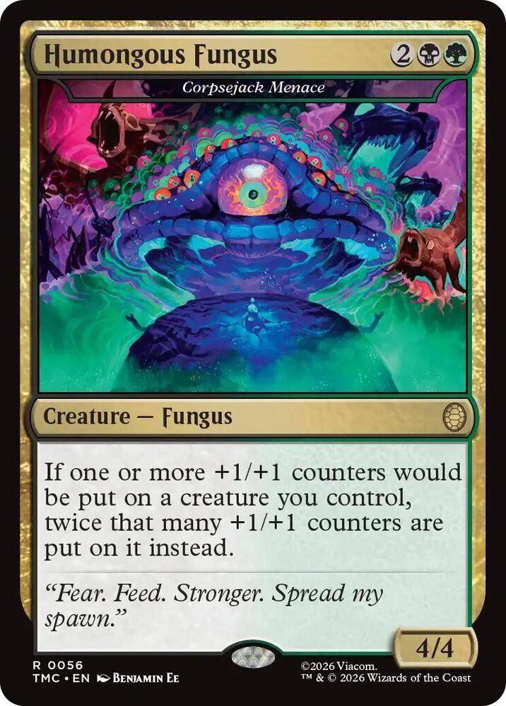 SJ Humongous Fungus - Corpsejack Menace - Commander: Teenage Mutant Ninja Turtles (TMC) Commander: Teenage Mutant Ninja Turtles