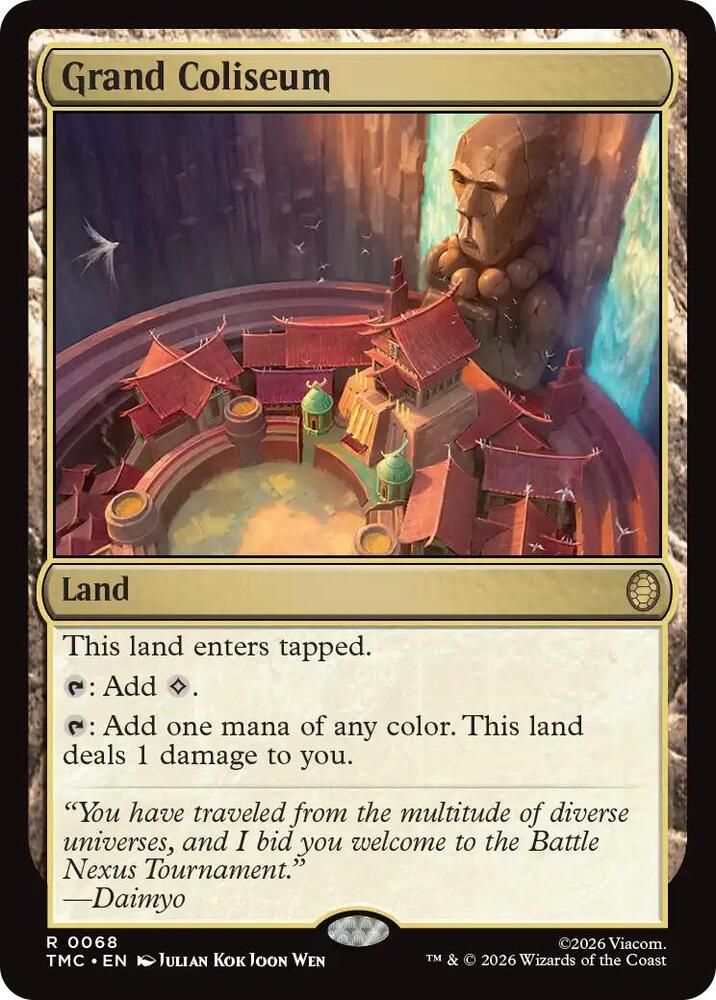 SJ Grand Coliseum - Commander: Teenage Mutant Ninja Turtles (TMC) Commander: Teenage Mutant Ninja Turtles