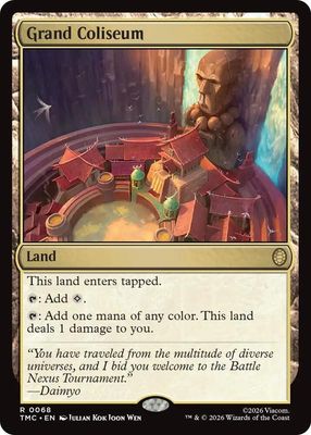 SJ Grand Coliseum - Commander: Teenage Mutant Ninja Turtles (TMC) Commander: Teenage Mutant Ninja Turtles