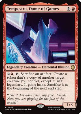 SJ Tempestra, Dame of Games - Commander: Teenage Mutant Ninja Turtles (TMC) Commander: Teenage Mutant Ninja Turtles