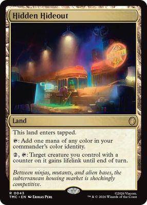 SJF Hidden Hideout - Commander: Teenage Mutant Ninja Turtles (TMC) Commander: Teenage Mutant Ninja Turtles