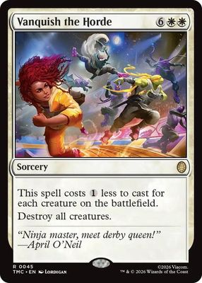 SJ Vanquish the Horde - Commander: Teenage Mutant Ninja Turtles (TMC) Commander: Teenage Mutant Ninja Turtles